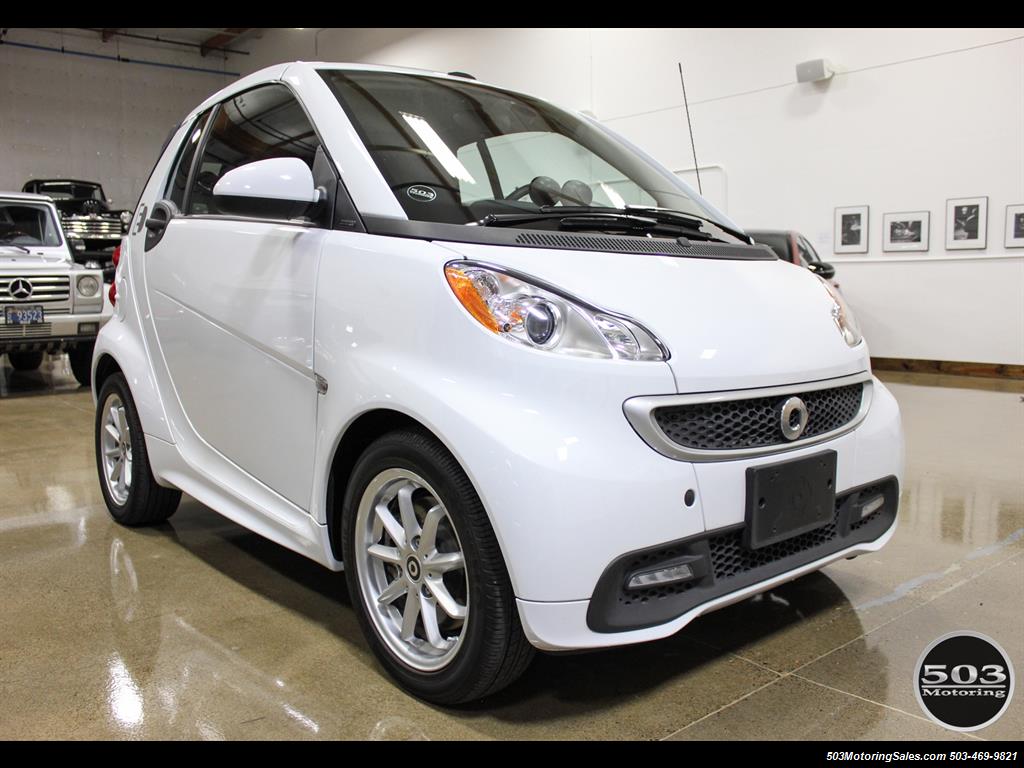 2014 Smart fortwo passion electric cabriolet; White/Black, Loaded! - Photo 7 - Beaverton, OR 97005