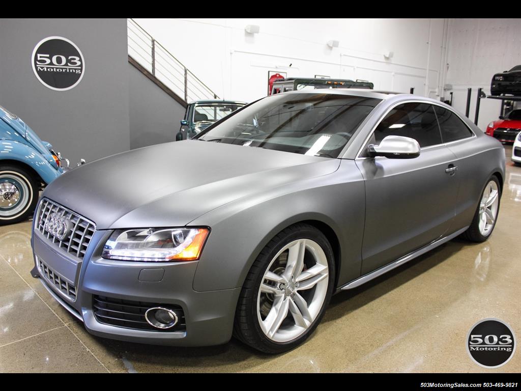 2010 Audi S5 4.2 quattro Prestige; Manual w/ Only 8k Miles!