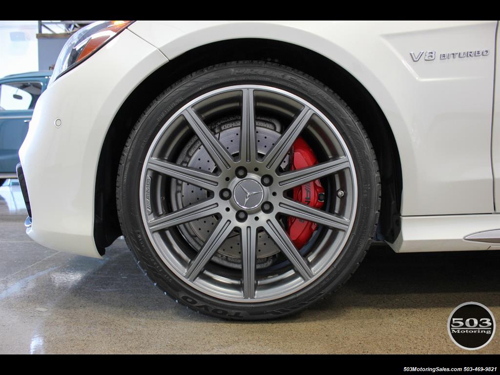 2014 Mercedes-Benz E 63 AMG S-Model Wagon; White/Black w/ 19k Miles! - Photo 20 - Beaverton, OR 97005