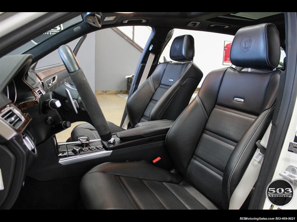 2014 Mercedes-Benz E 63 AMG S-Model Wagon; White/Black w/ 19k Miles! - Photo 27 - Beaverton, OR 97005