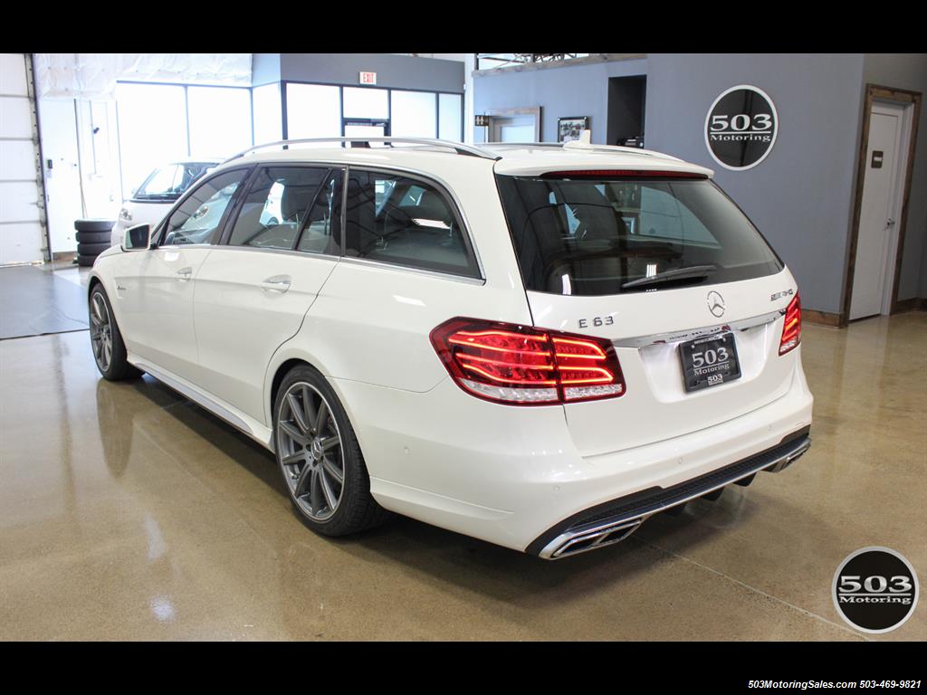 2014 Mercedes-Benz E 63 AMG S-Model Wagon; White/Black w/ 19k Miles! - Photo 3 - Beaverton, OR 97005