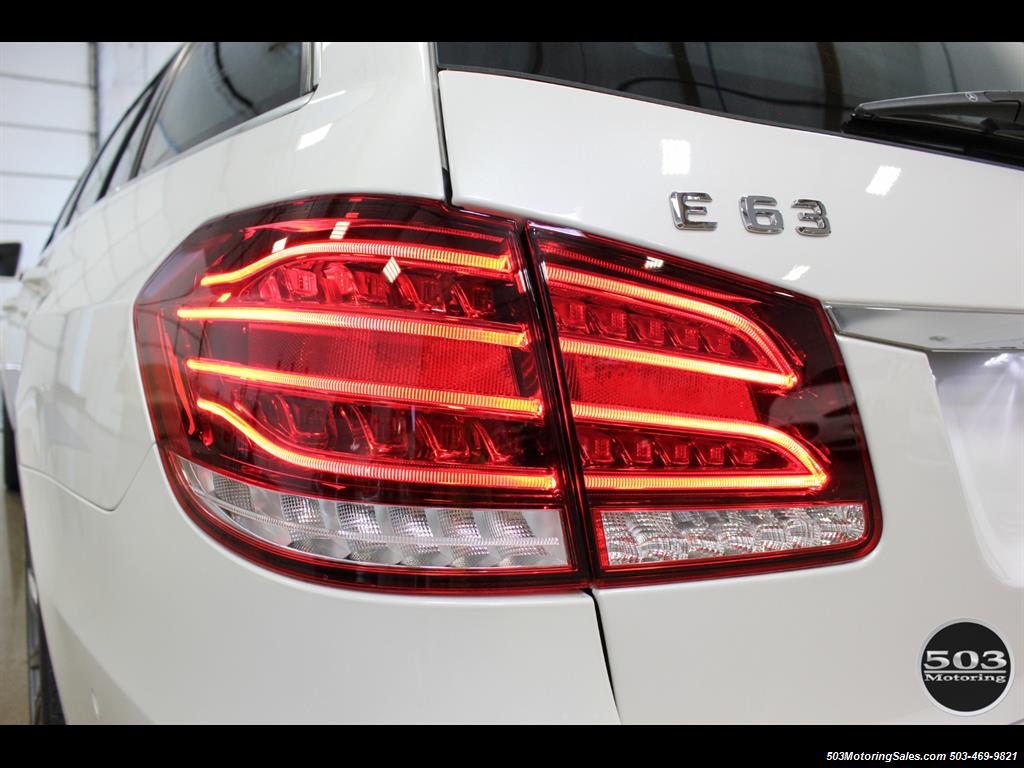 2014 Mercedes-Benz E 63 AMG S-Model Wagon; White/Black w/ 19k Miles! - Photo 17 - Beaverton, OR 97005