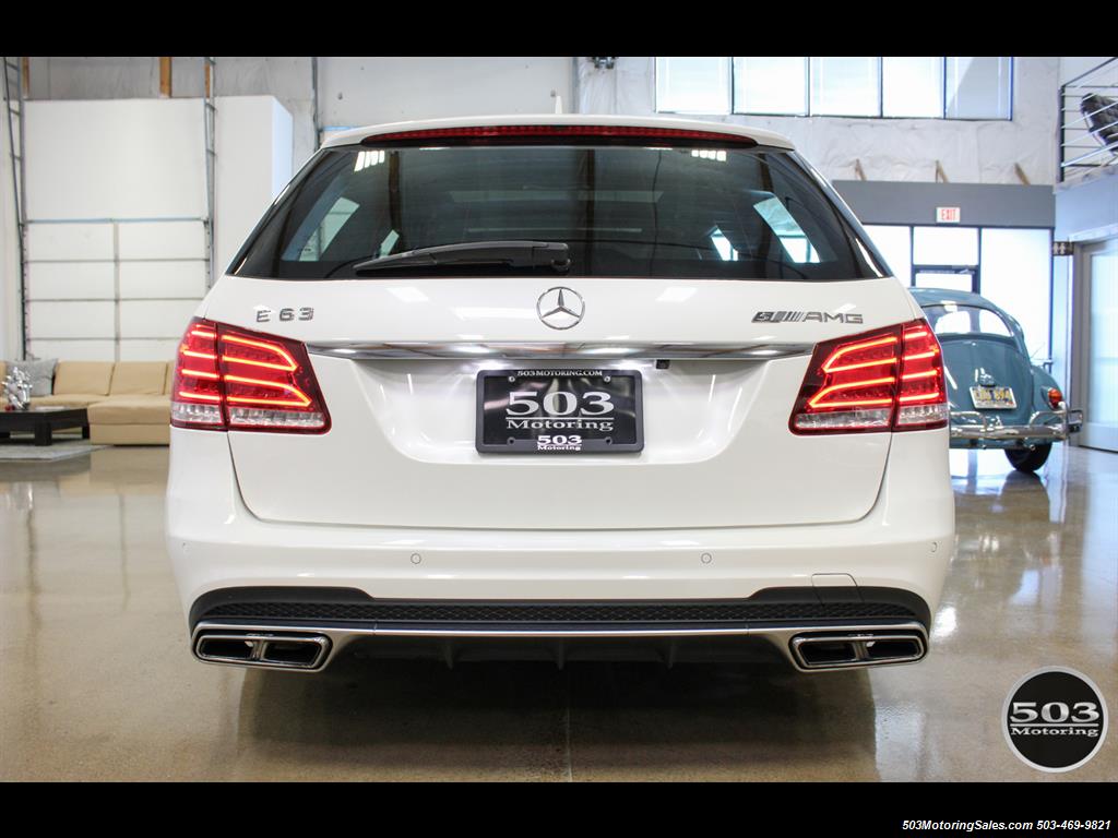 2014 Mercedes-Benz E 63 AMG S-Model Wagon; White/Black w/ 19k Miles! - Photo 4 - Beaverton, OR 97005