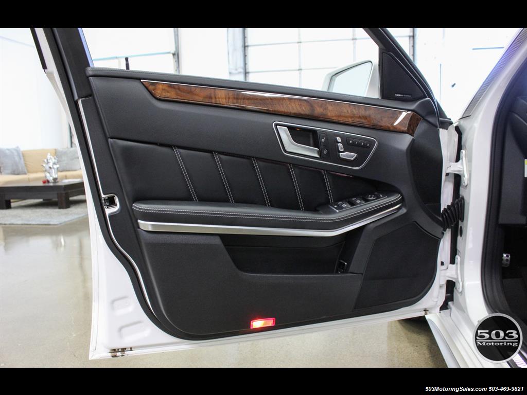 2014 Mercedes-Benz E 63 AMG S-Model Wagon; White/Black w/ 19k Miles! - Photo 36 - Beaverton, OR 97005
