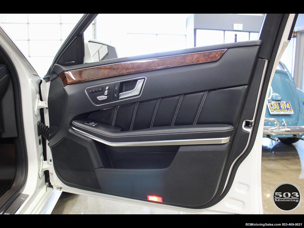 2014 Mercedes-Benz E 63 AMG S-Model Wagon; White/Black w/ 19k Miles! - Photo 41 - Beaverton, OR 97005