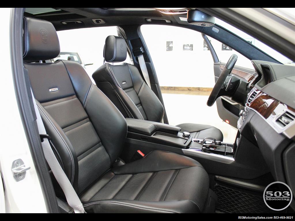 2014 Mercedes-Benz E 63 AMG S-Model Wagon; White/Black w/ 19k Miles! - Photo 38 - Beaverton, OR 97005