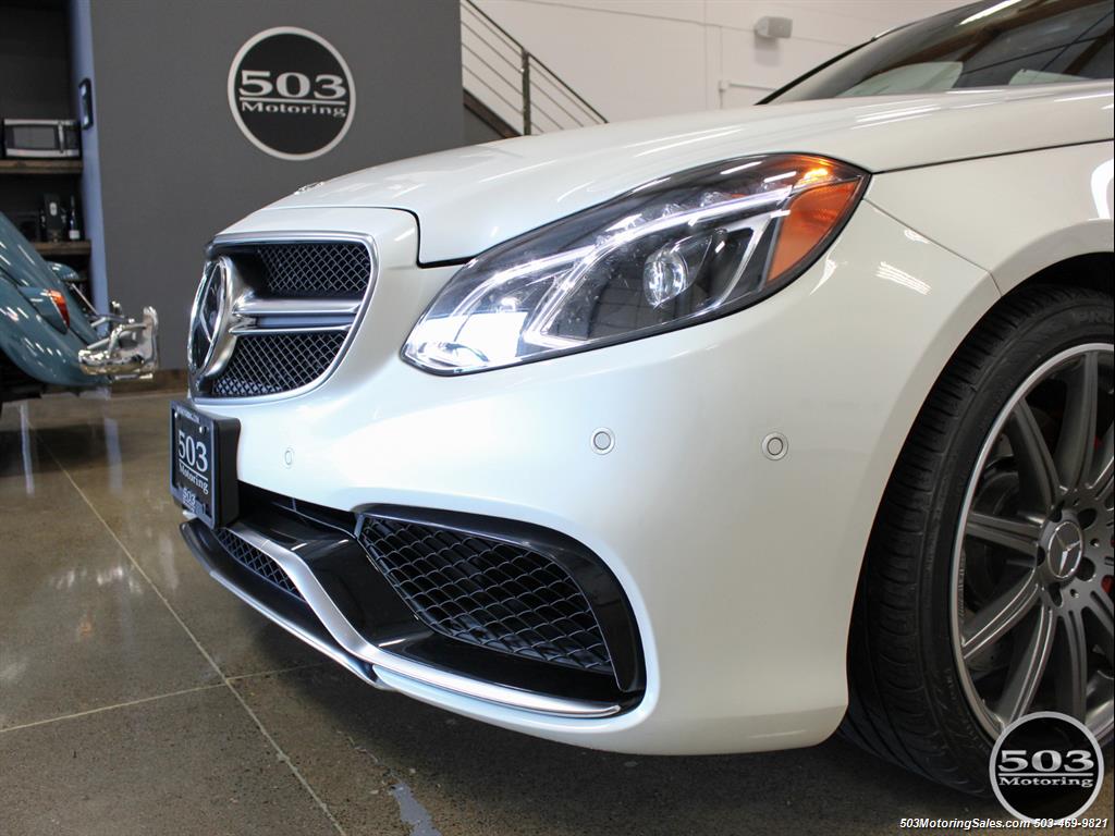 2014 Mercedes-Benz E 63 AMG S-Model Wagon; White/Black w/ 19k Miles! - Photo 9 - Beaverton, OR 97005