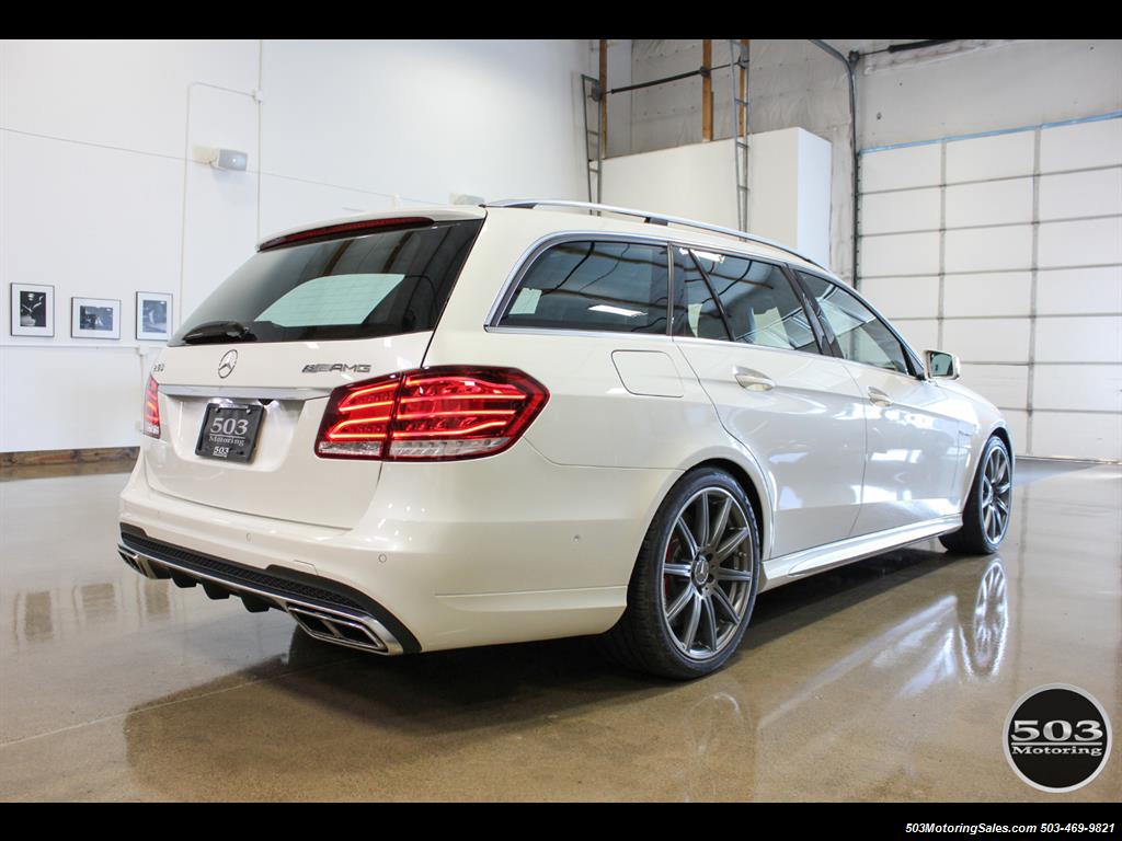 2014 Mercedes-Benz E 63 AMG S-Model Wagon; White/Black w/ 19k Miles! - Photo 5 - Beaverton, OR 97005