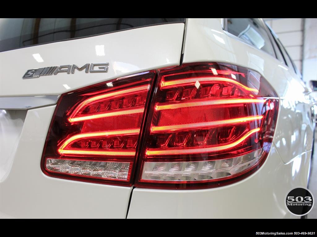 2014 Mercedes-Benz E 63 AMG S-Model Wagon; White/Black w/ 19k Miles! - Photo 18 - Beaverton, OR 97005