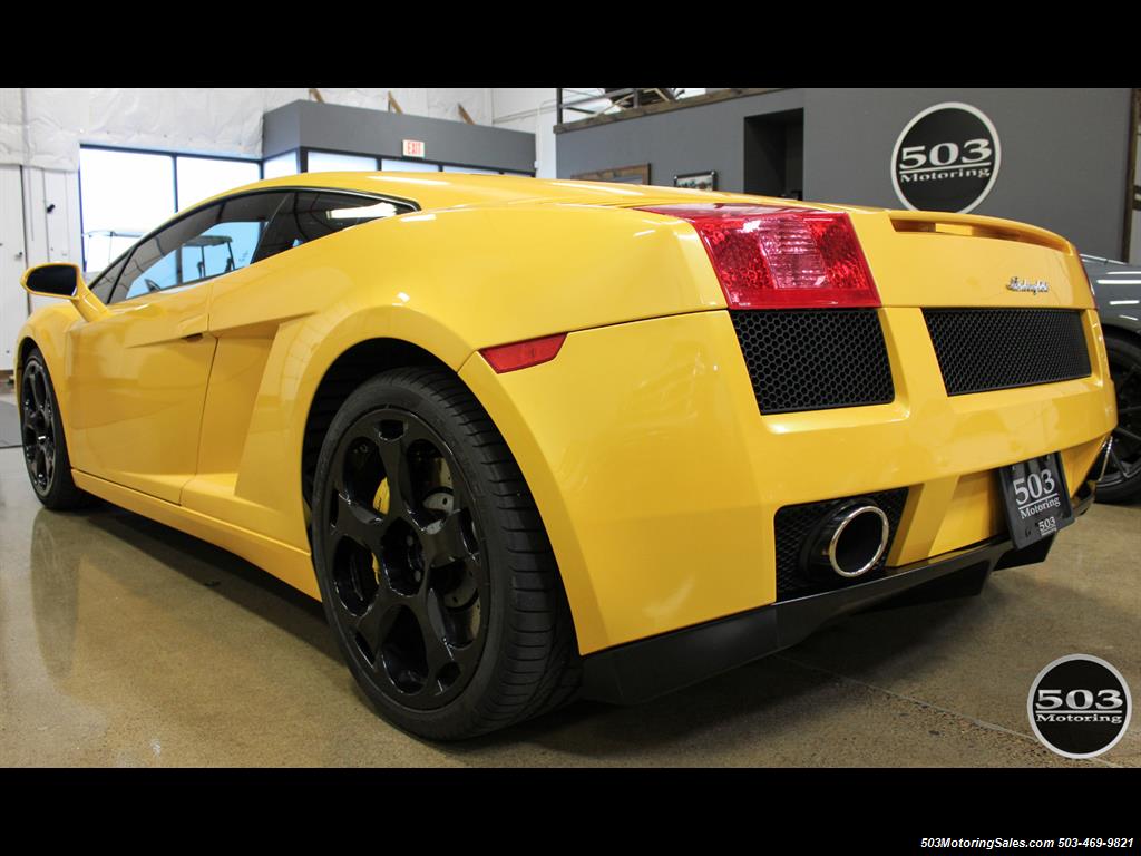 2004 Lamborghini Gallardo Yellow/Black 6-Speed Manual w/ 21k Miles! - Photo 3 - Beaverton, OR 97005