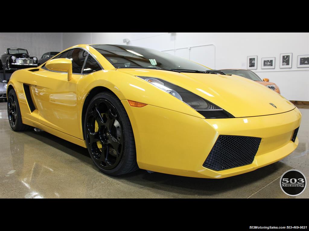 2004 Lamborghini Gallardo Yellow/Black 6-Speed Manual w/ 21k Miles! - Photo 8 - Beaverton, OR 97005