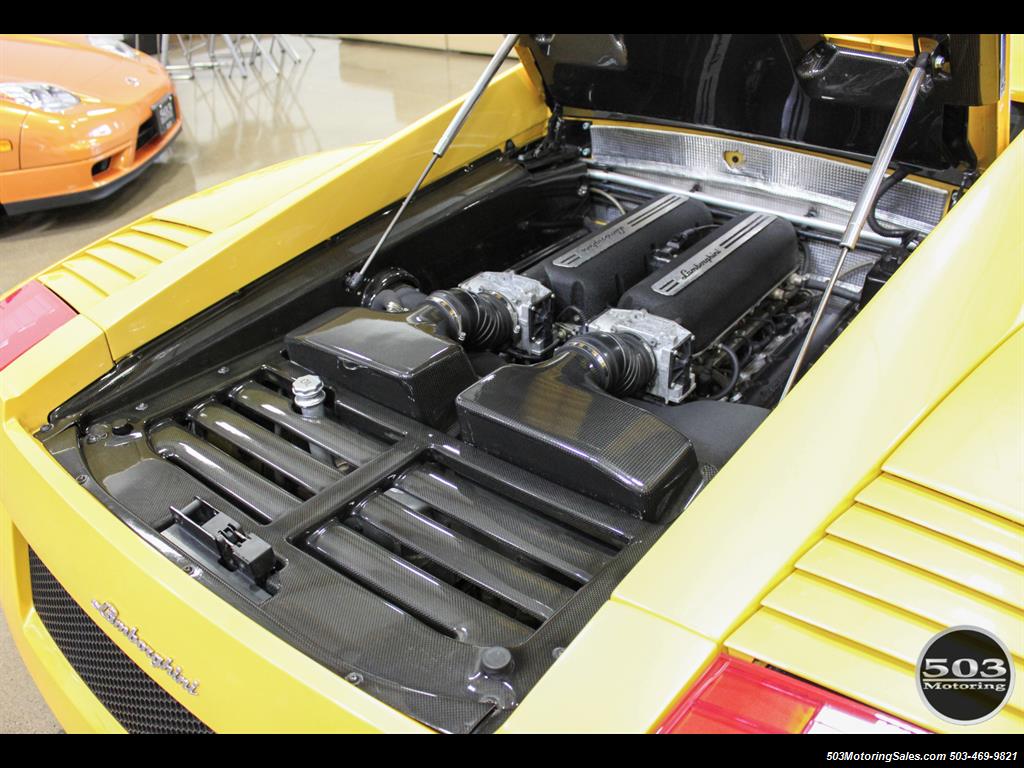 2004 Lamborghini Gallardo Yellow/Black 6-Speed Manual w/ 21k Miles! - Photo 44 - Beaverton, OR 97005