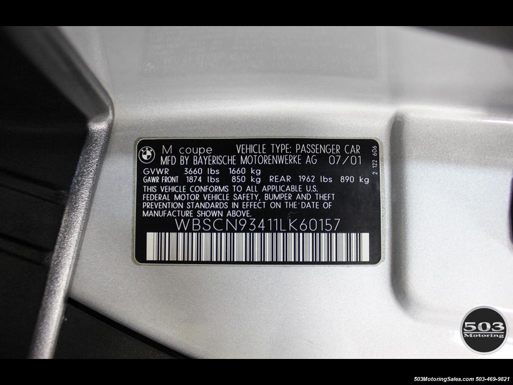 2001 BMW M Coupe; S54 in Silver w/ Only 23k Miles! - Photo 57 - Beaverton, OR 97005