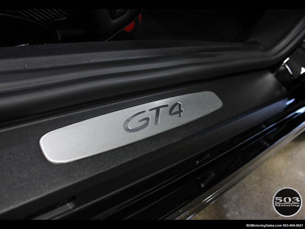 2016 Porsche Cayman GT4; Black w/ Full Buckets & Only 895 Miles! - Photo 50 - Beaverton, OR 97005
