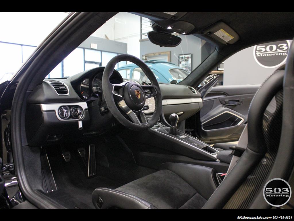 2016 Porsche Cayman GT4; Black w/ Full Buckets & Only 895 Miles! - Photo 35 - Beaverton, OR 97005