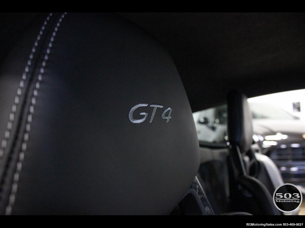 2016 Porsche Cayman GT4; Black w/ Full Buckets & Only 895 Miles! - Photo 49 - Beaverton, OR 97005