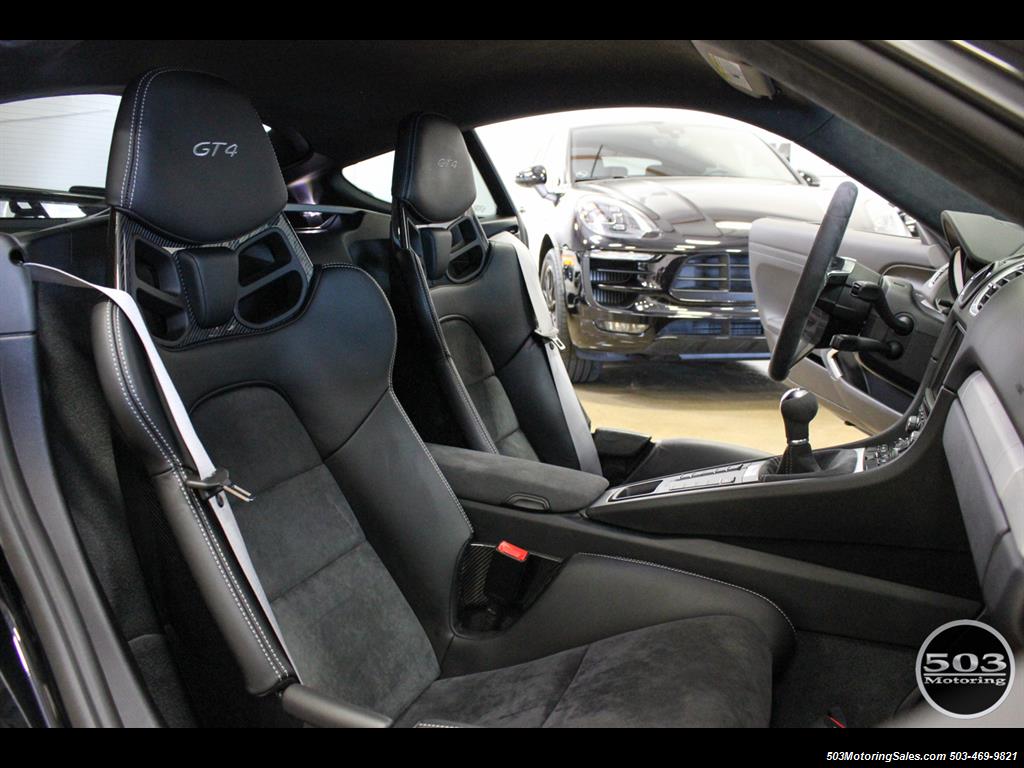 2016 Porsche Cayman GT4; Black w/ Full Buckets & Only 895 Miles! - Photo 46 - Beaverton, OR 97005