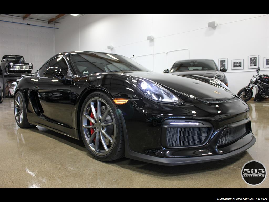 2016 Porsche Cayman GT4; Black w/ Full Buckets & Only 895 Miles! - Photo 8 - Beaverton, OR 97005