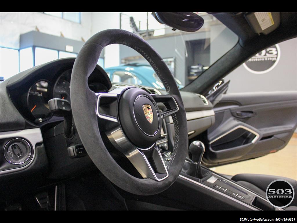 2016 Porsche Cayman GT4; Black w/ Full Buckets & Only 895 Miles! - Photo 36 - Beaverton, OR 97005