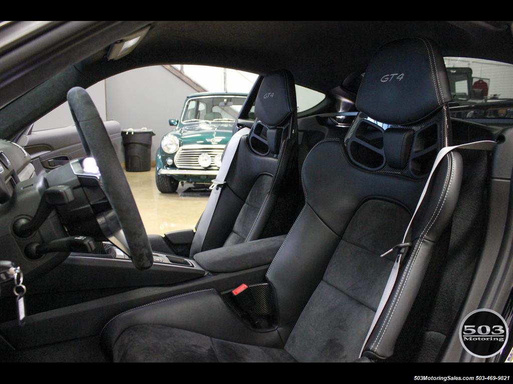 2016 Porsche Cayman GT4; Black w/ Full Buckets & Only 895 Miles! - Photo 37 - Beaverton, OR 97005