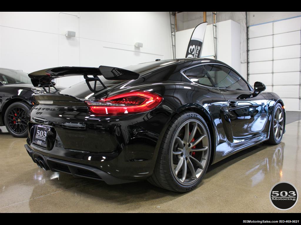2016 Porsche Cayman GT4; Black w/ Full Buckets & Only 895 Miles! - Photo 5 - Beaverton, OR 97005