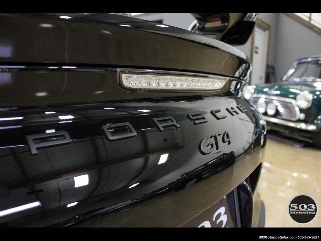 2016 Porsche Cayman GT4; Black w/ Full Buckets & Only 895 Miles! - Photo 19 - Beaverton, OR 97005