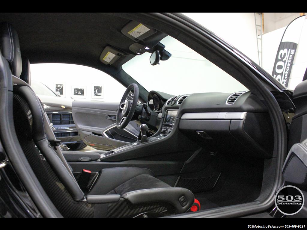 2016 Porsche Cayman GT4; Black w/ Full Buckets & Only 895 Miles! - Photo 47 - Beaverton, OR 97005