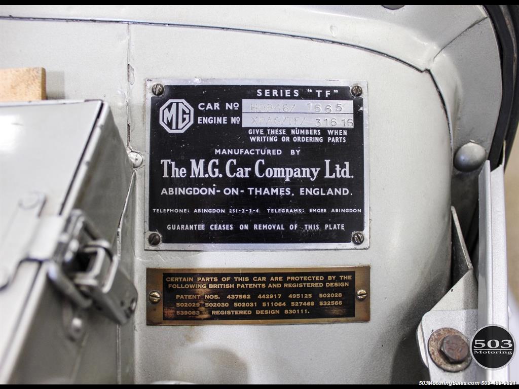 1954 MG TF; Excellent Condition, Same Owner Since 1969 - Photo 59 - Beaverton, OR 97005