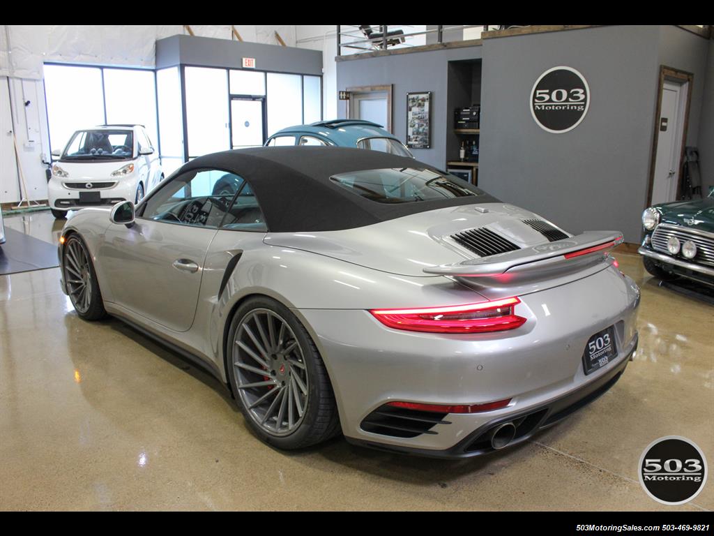 2017 Porsche 911 Turbo Cabriolet; GT Silver w/ 4k Miles! - Photo 27 - Beaverton, OR 97005
