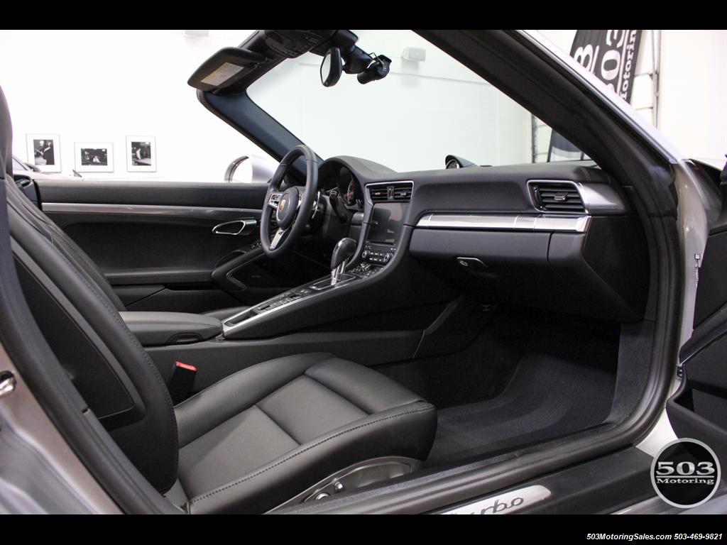 2017 Porsche 911 Turbo Cabriolet; GT Silver w/ 4k Miles! - Photo 45 - Beaverton, OR 97005