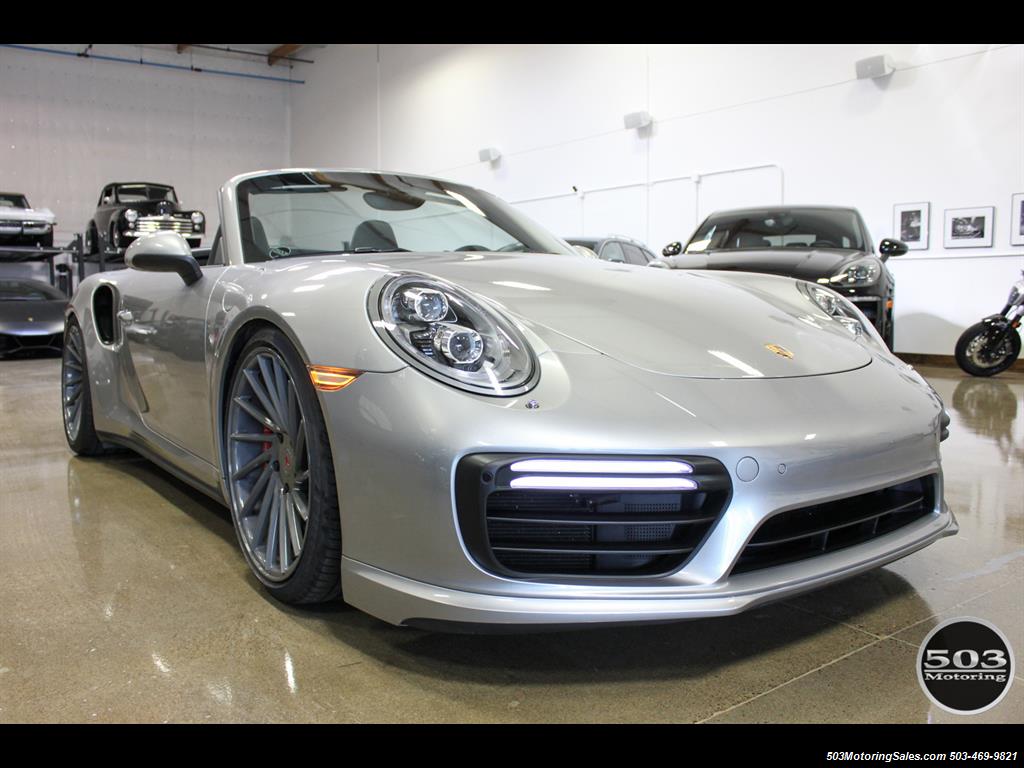 2017 Porsche 911 Turbo Cabriolet; GT Silver w/ 4k Miles! - Photo 8 - Beaverton, OR 97005
