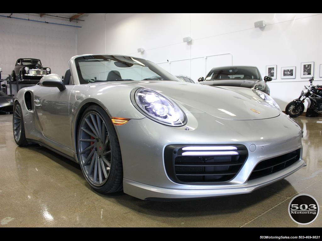 2017 Porsche 911 Turbo Cabriolet; GT Silver w/ 4k Miles! - Photo 11 - Beaverton, OR 97005