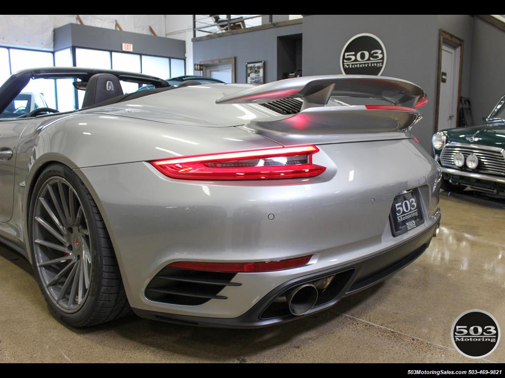 2017 Porsche 911 Turbo Cabriolet; GT Silver w/ 4k Miles! - Photo 13 - Beaverton, OR 97005