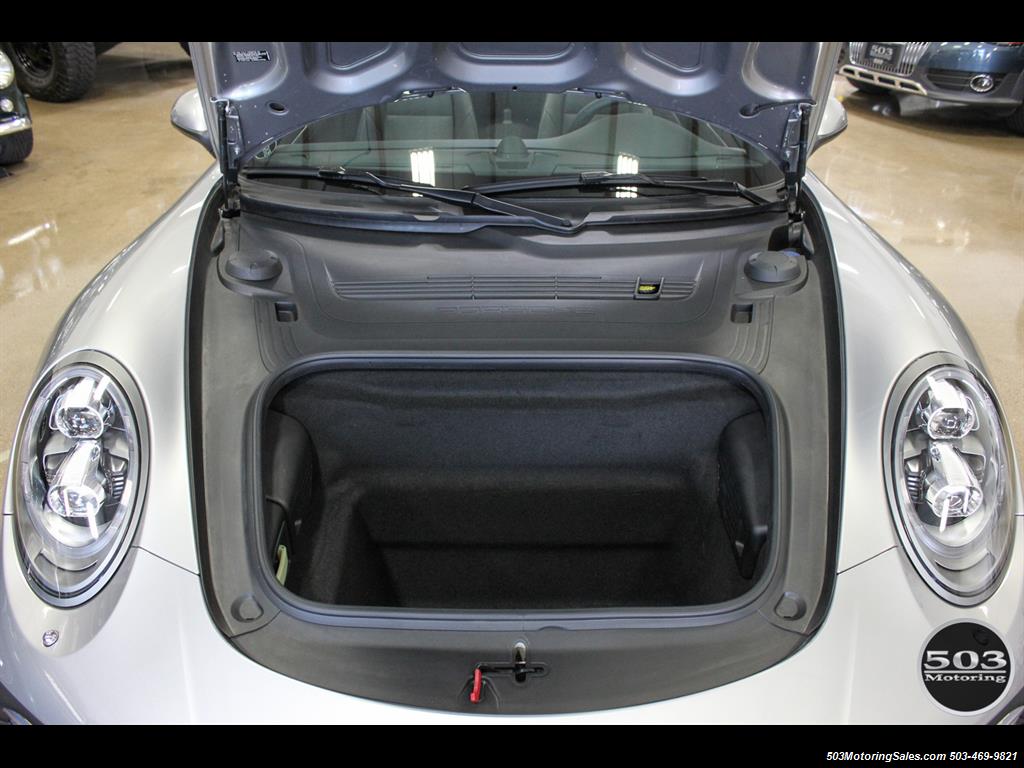 2017 Porsche 911 Turbo Cabriolet; GT Silver w/ 4k Miles! - Photo 56 - Beaverton, OR 97005