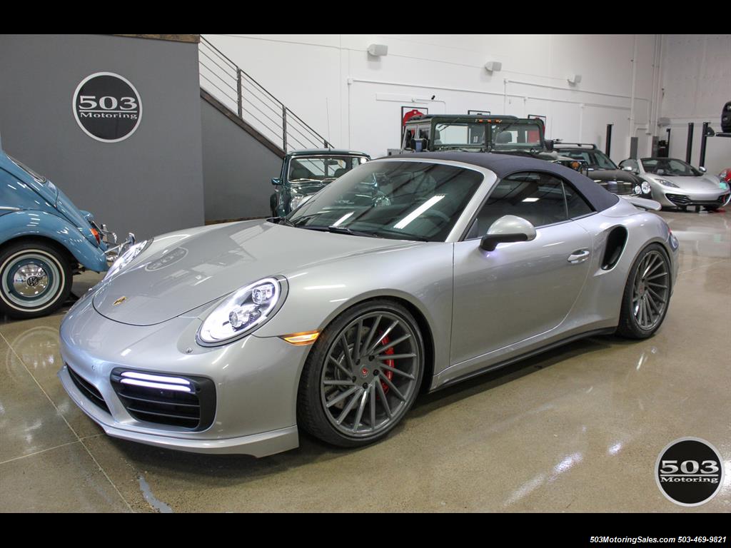 2017 Porsche 911 Turbo Cabriolet; GT Silver w/ 4k Miles! - Photo 26 - Beaverton, OR 97005