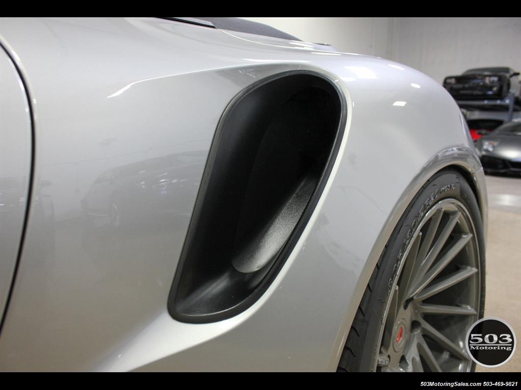 2017 Porsche 911 Turbo Cabriolet; GT Silver w/ 4k Miles! - Photo 21 - Beaverton, OR 97005