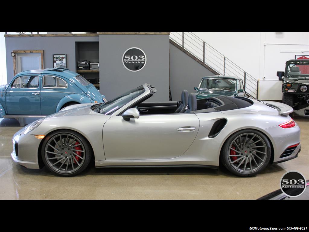 2017 Porsche 911 Turbo Cabriolet; GT Silver w/ 4k Miles! - Photo 2 - Beaverton, OR 97005