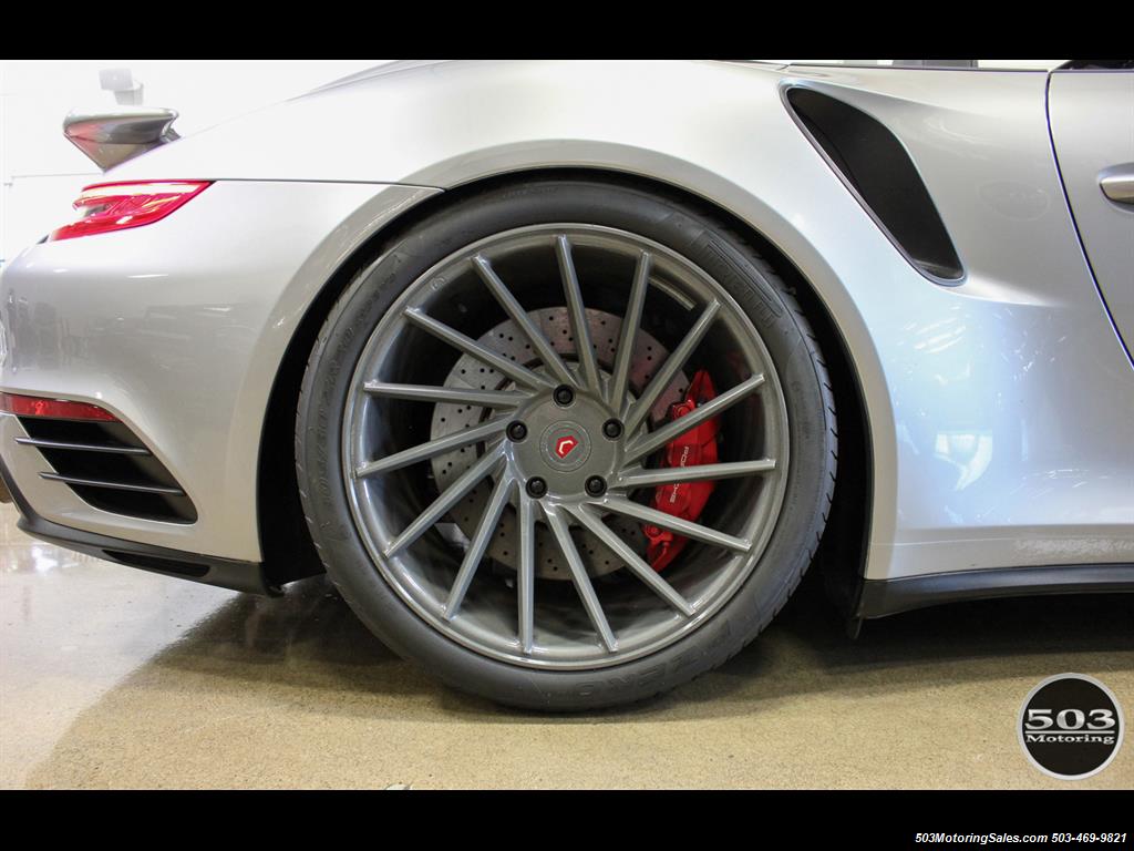 2017 Porsche 911 Turbo Cabriolet; GT Silver w/ 4k Miles! - Photo 24 - Beaverton, OR 97005