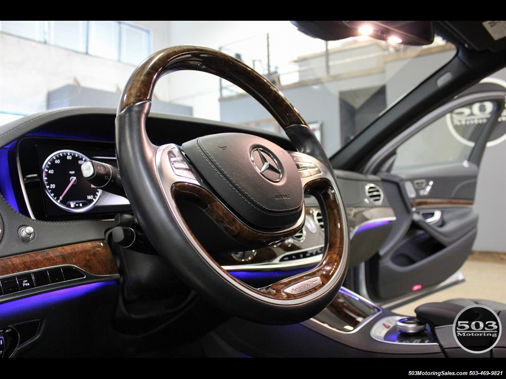 2014 Mercedes-Benz S550; One Owner Iridium Silver/Black w/ 38k Miles! - Photo 22 - Beaverton, OR 97005