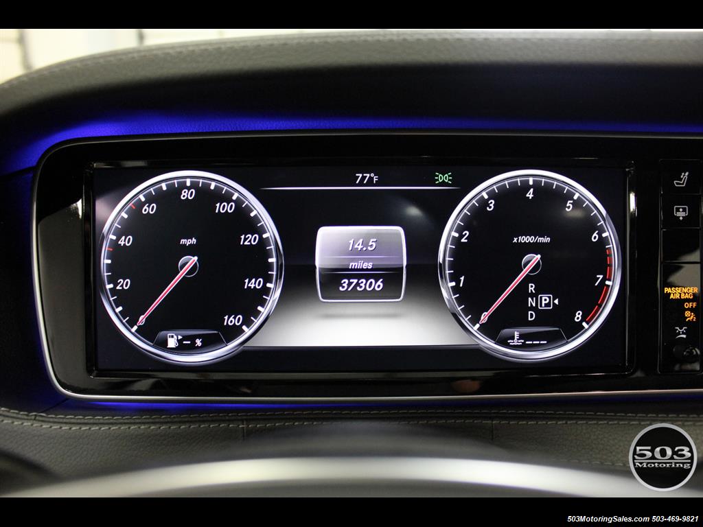 2014 Mercedes-Benz S550; One Owner Iridium Silver/Black w/ 38k Miles! - Photo 24 - Beaverton, OR 97005