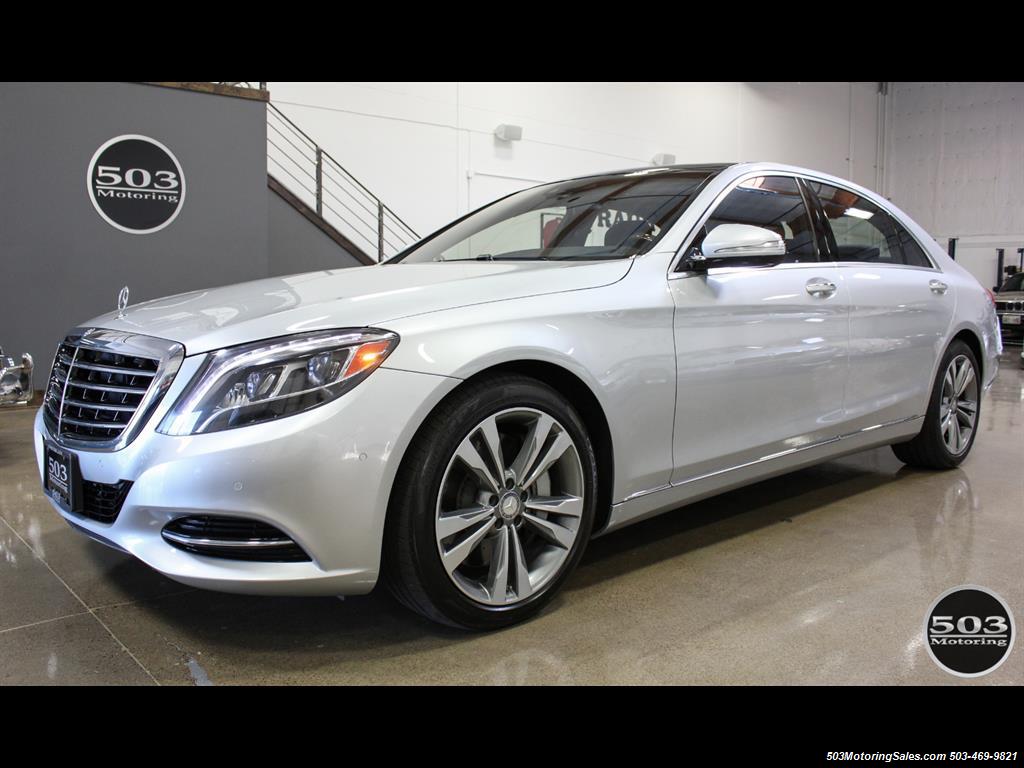2014 Mercedes-Benz S550; One Owner Iridium Silver/Black w/ 38k Miles! - Photo 1 - Beaverton, OR 97005