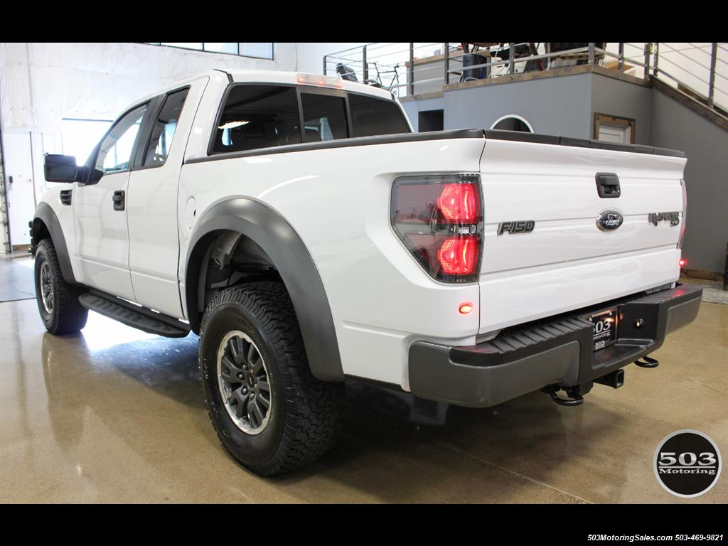 2010 Ford F-150 SVT Raptor; White/Black w/ Only 17k Miles! - Photo 3 - Beaverton, OR 97005