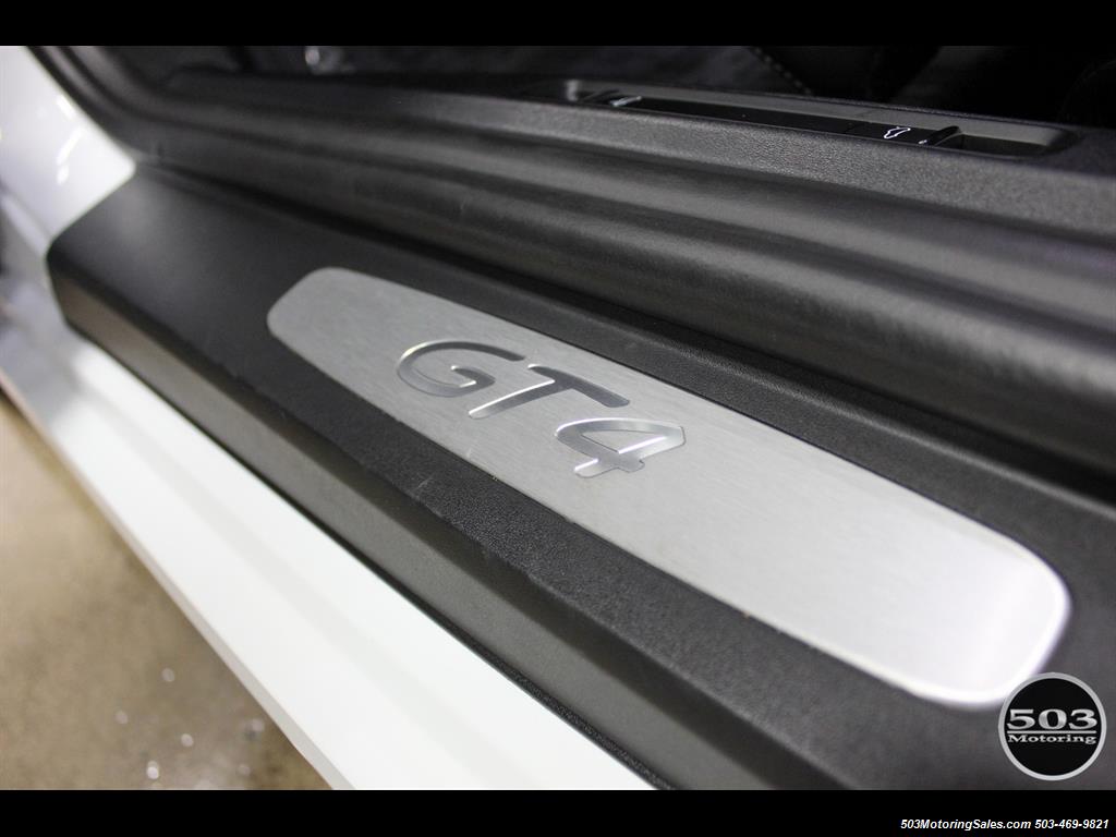 2016 Porsche Cayman GT4; White w/ Full Bucket Seats & 3k Miles! - Photo 44 - Beaverton, OR 97005