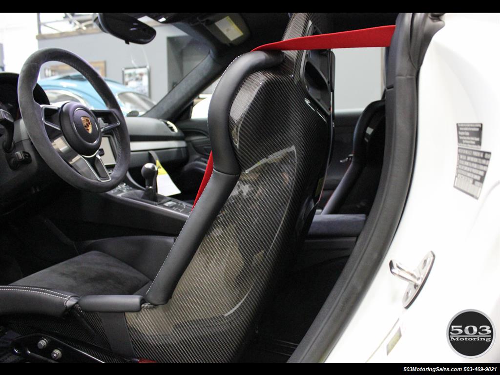 2016 Porsche Cayman GT4; White w/ Full Bucket Seats & 3k Miles! - Photo 39 - Beaverton, OR 97005