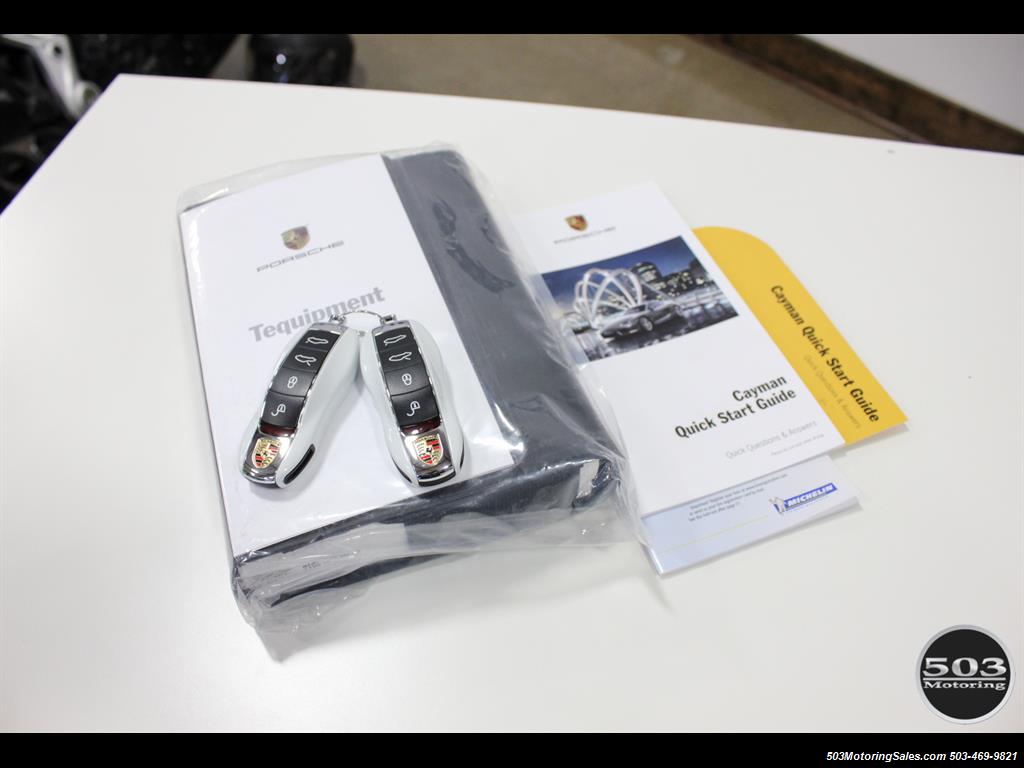 2016 Porsche Cayman GT4; White w/ Full Bucket Seats & 3k Miles! - Photo 54 - Beaverton, OR 97005
