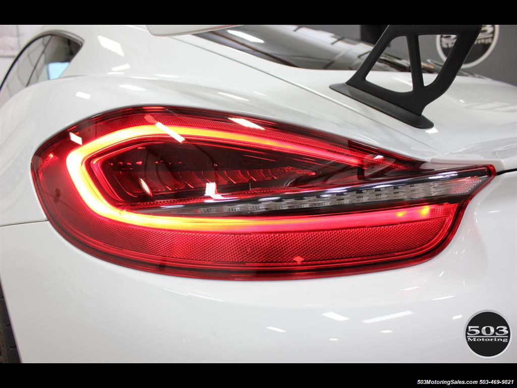 2016 Porsche Cayman GT4; White w/ Full Bucket Seats & 3k Miles! - Photo 27 - Beaverton, OR 97005