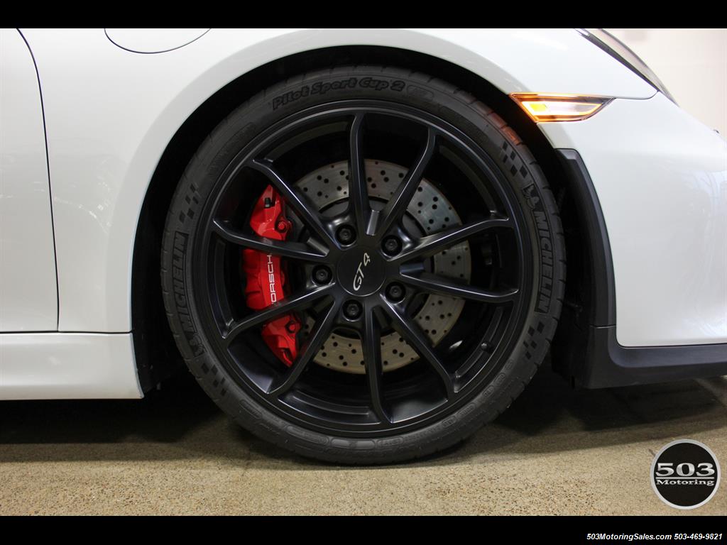 2016 Porsche Cayman GT4; White w/ Full Bucket Seats & 3k Miles! - Photo 16 - Beaverton, OR 97005