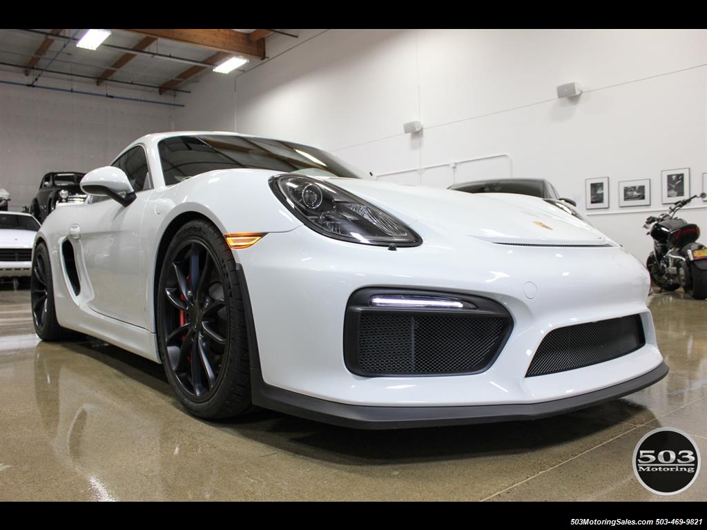 2016 Porsche Cayman GT4; White w/ Full Bucket Seats & 3k Miles! - Photo 9 - Beaverton, OR 97005