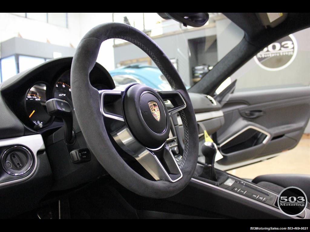 2016 Porsche Cayman GT4; White w/ Full Bucket Seats & 3k Miles! - Photo 35 - Beaverton, OR 97005