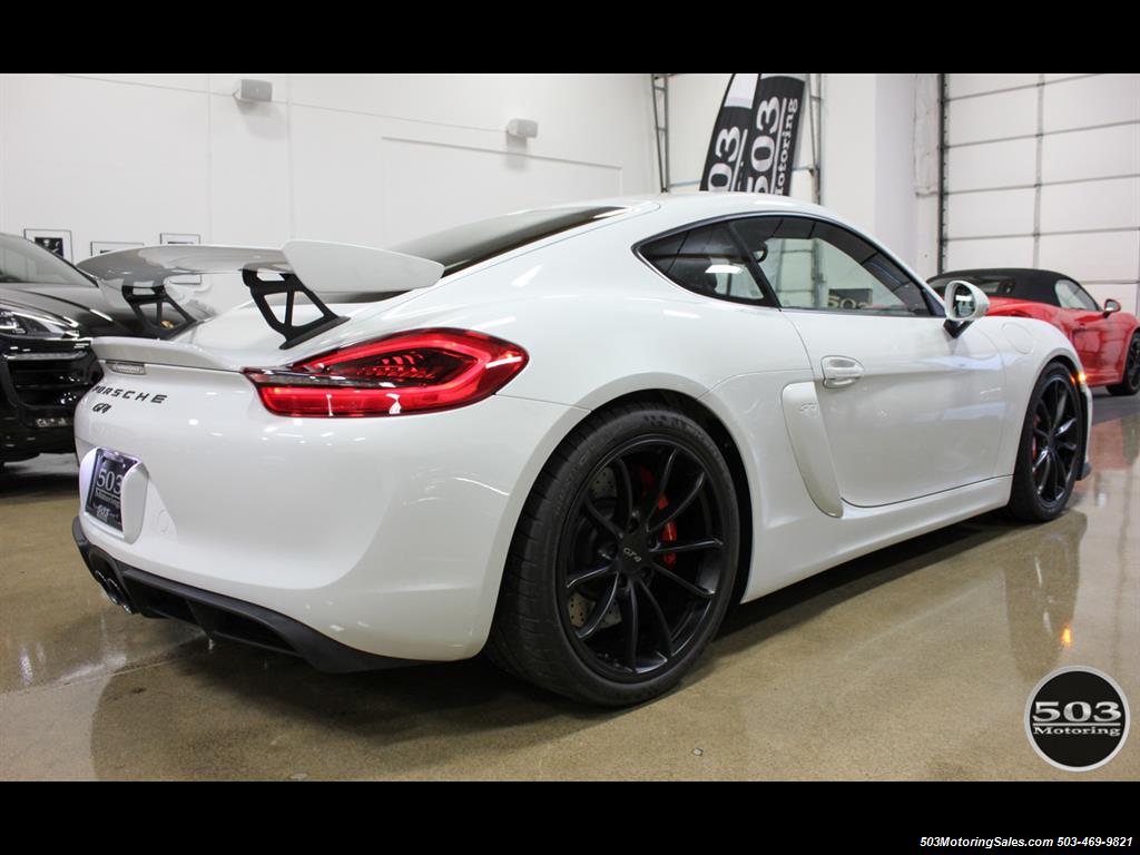2016 Porsche Cayman GT4; White w/ Full Bucket Seats & 3k Miles! - Photo 6 - Beaverton, OR 97005